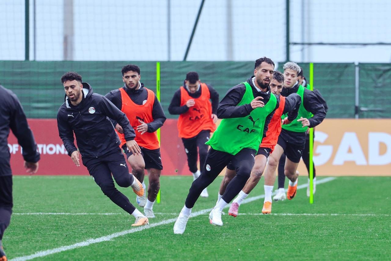 تدريب منتخب مصر استعدادا لجنوب إفريقيا (3)