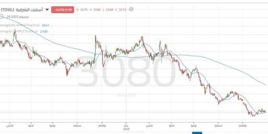 سهم "أسمنت الشرقية".. هل ينجح في إعادة اختبار المقاومة أم يواصل الاتجاه الهابط؟