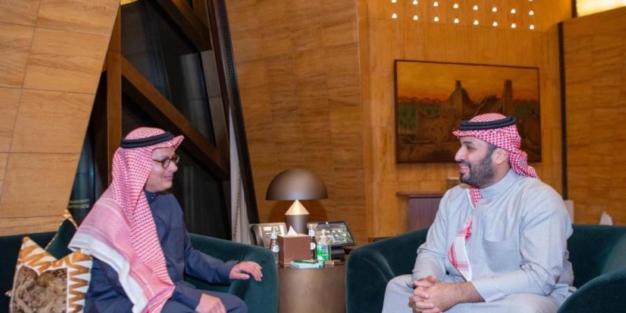 ولي العهد 
يستقبل البروفيسور عمر ياغي